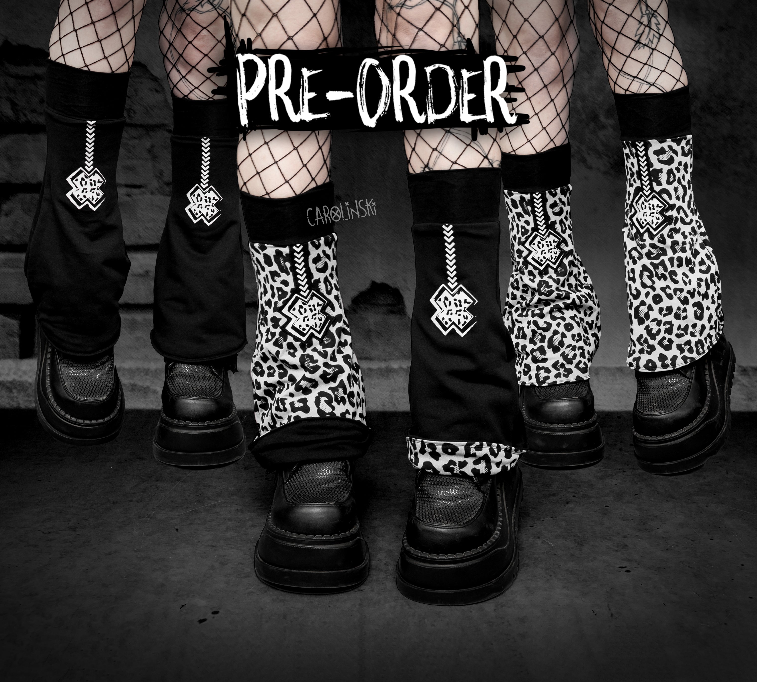 Flipping Legwarmers - Leopard