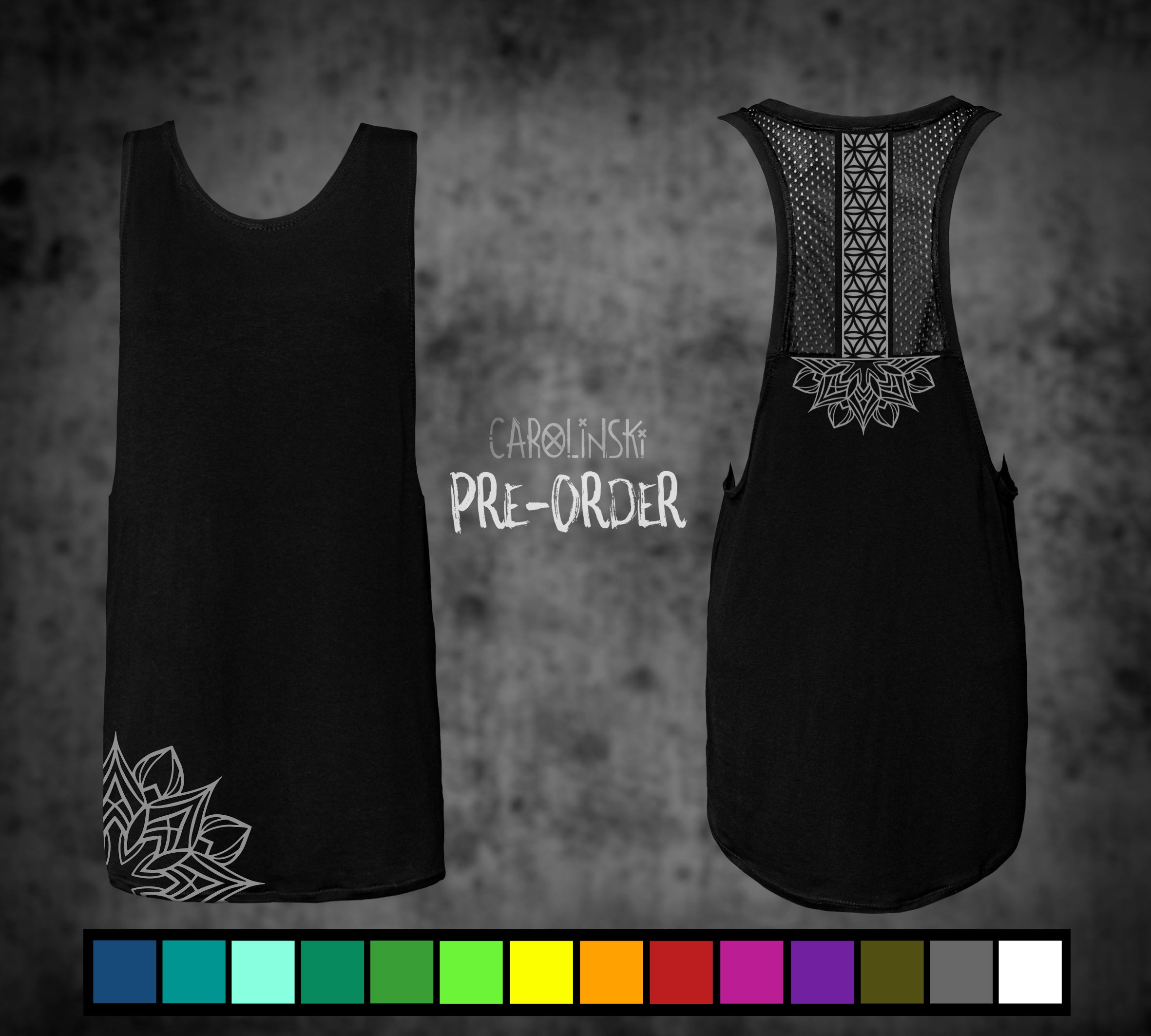 TankTop Mesh - Flower of Life