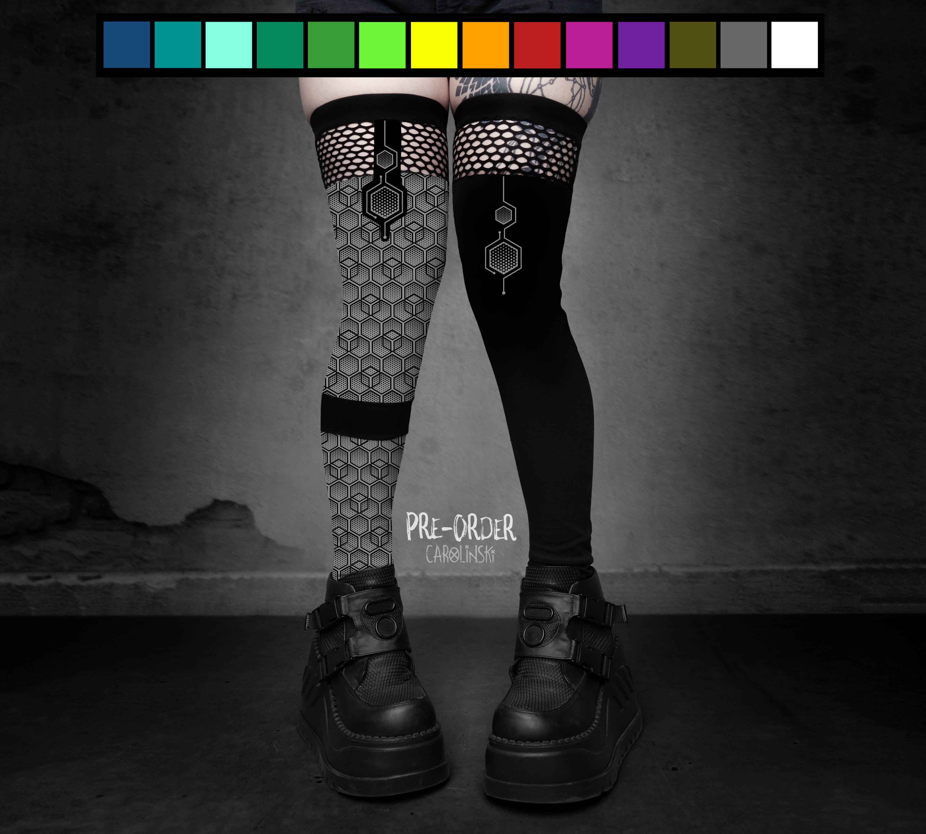 Overknees - Hexagon