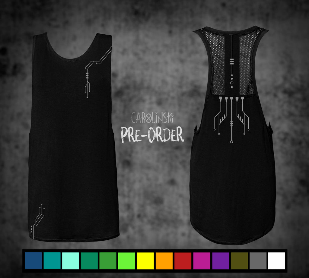TankTop Mesh - Circuitboard