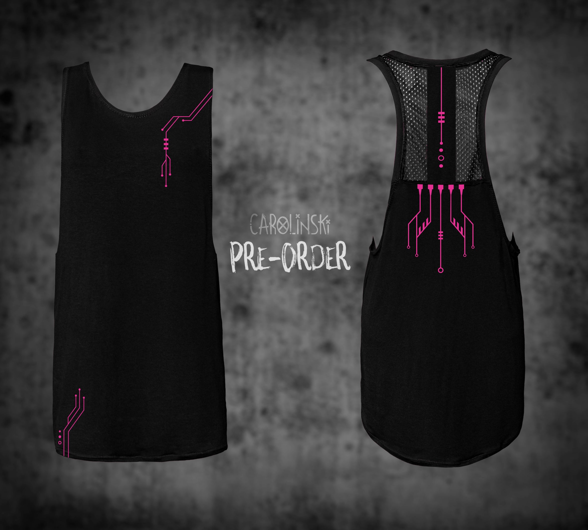 TankTop Mesh - Circuitboard