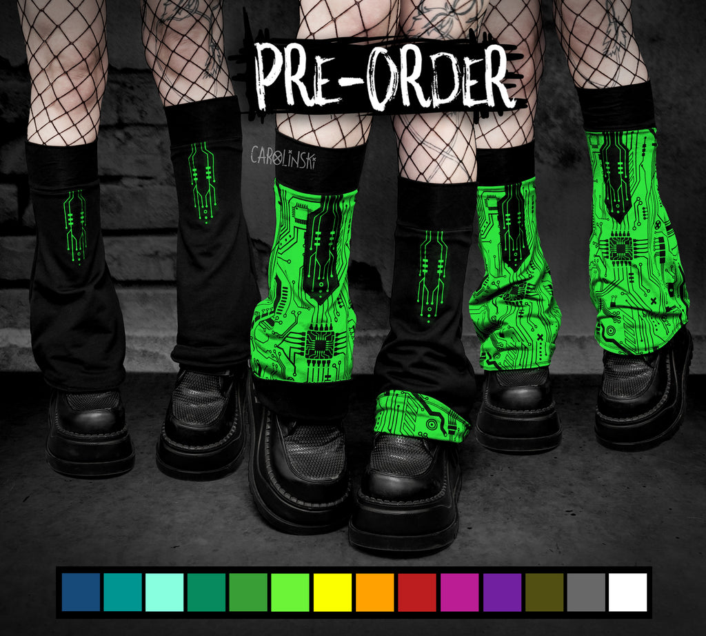 Flipping Legwarmers - Circuitboard