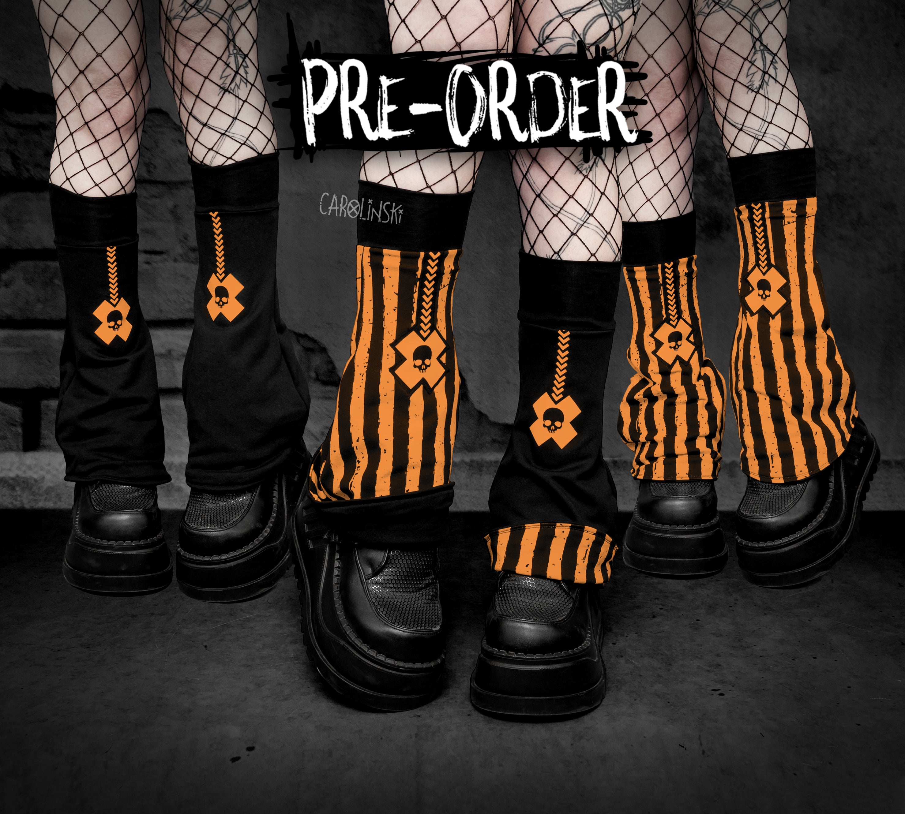 Flipping Legwarmers - Stripes