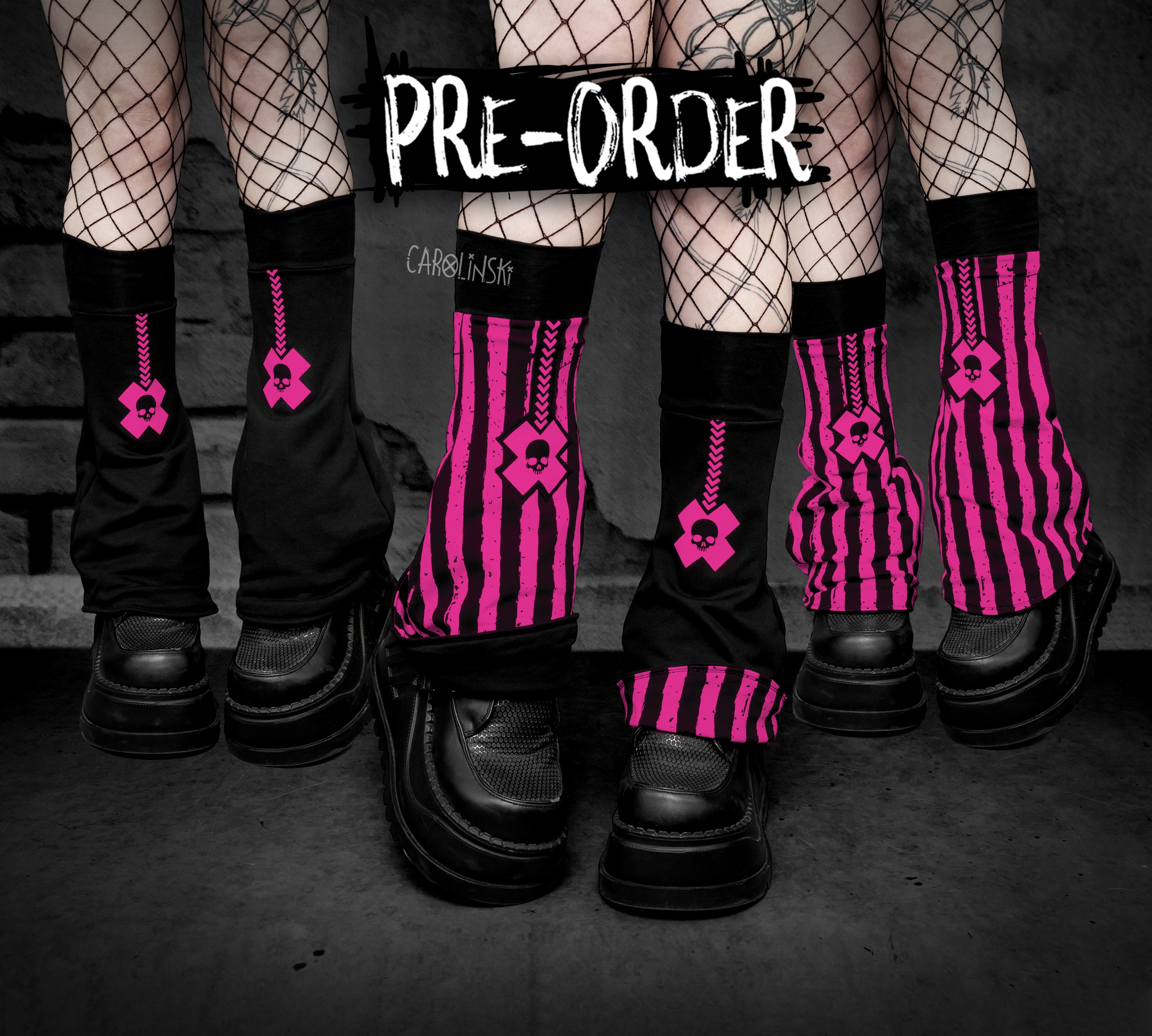 Flipping Legwarmers - Stripes