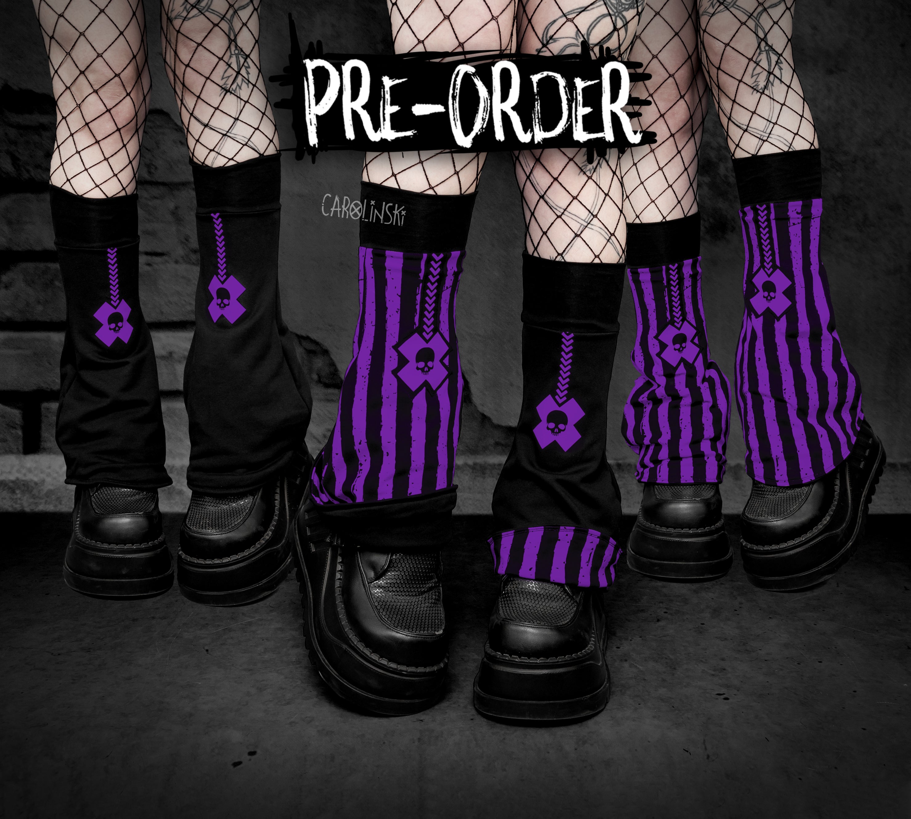 Flipping Legwarmers - Stripes