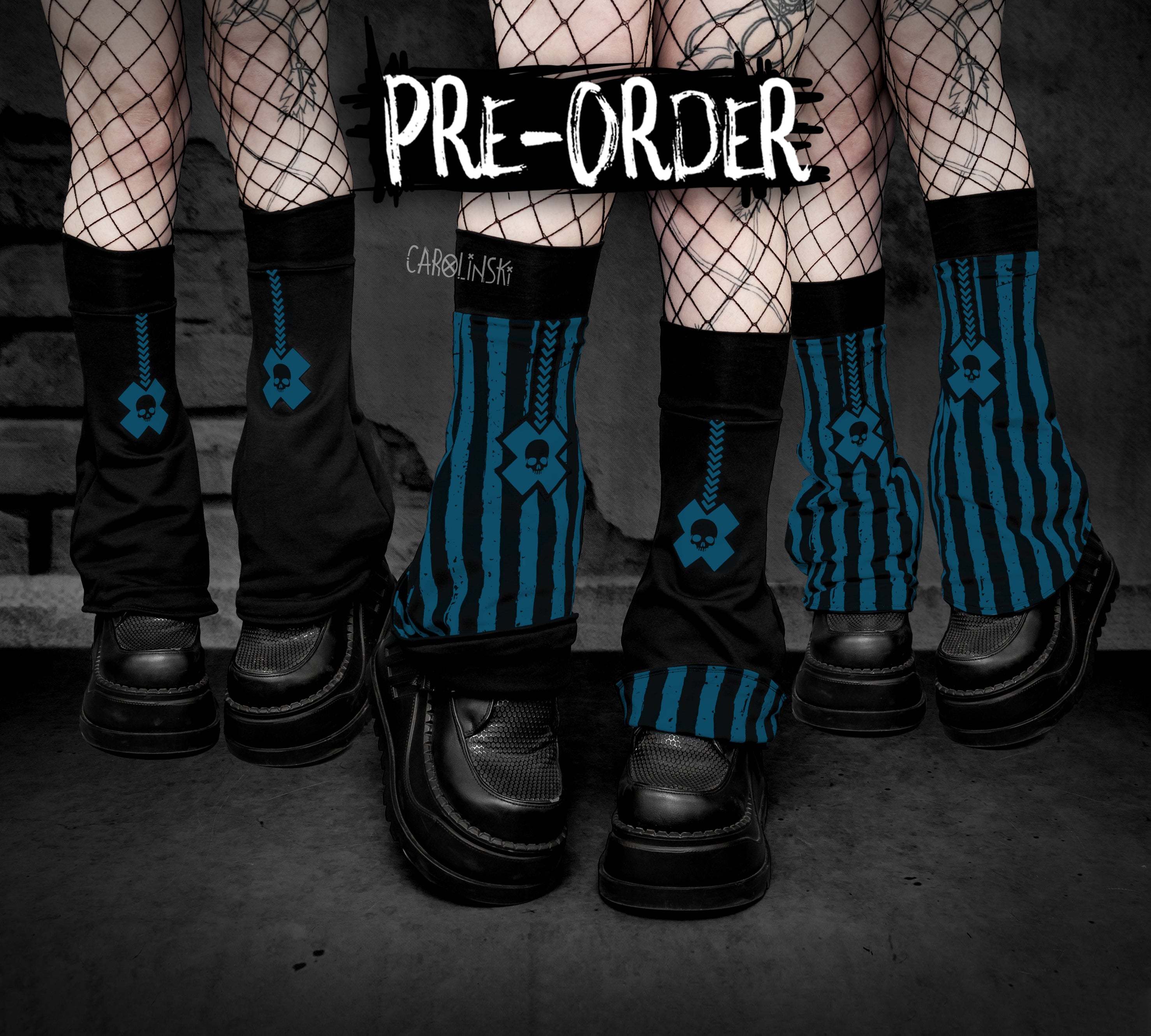 Flipping Legwarmers - Stripes