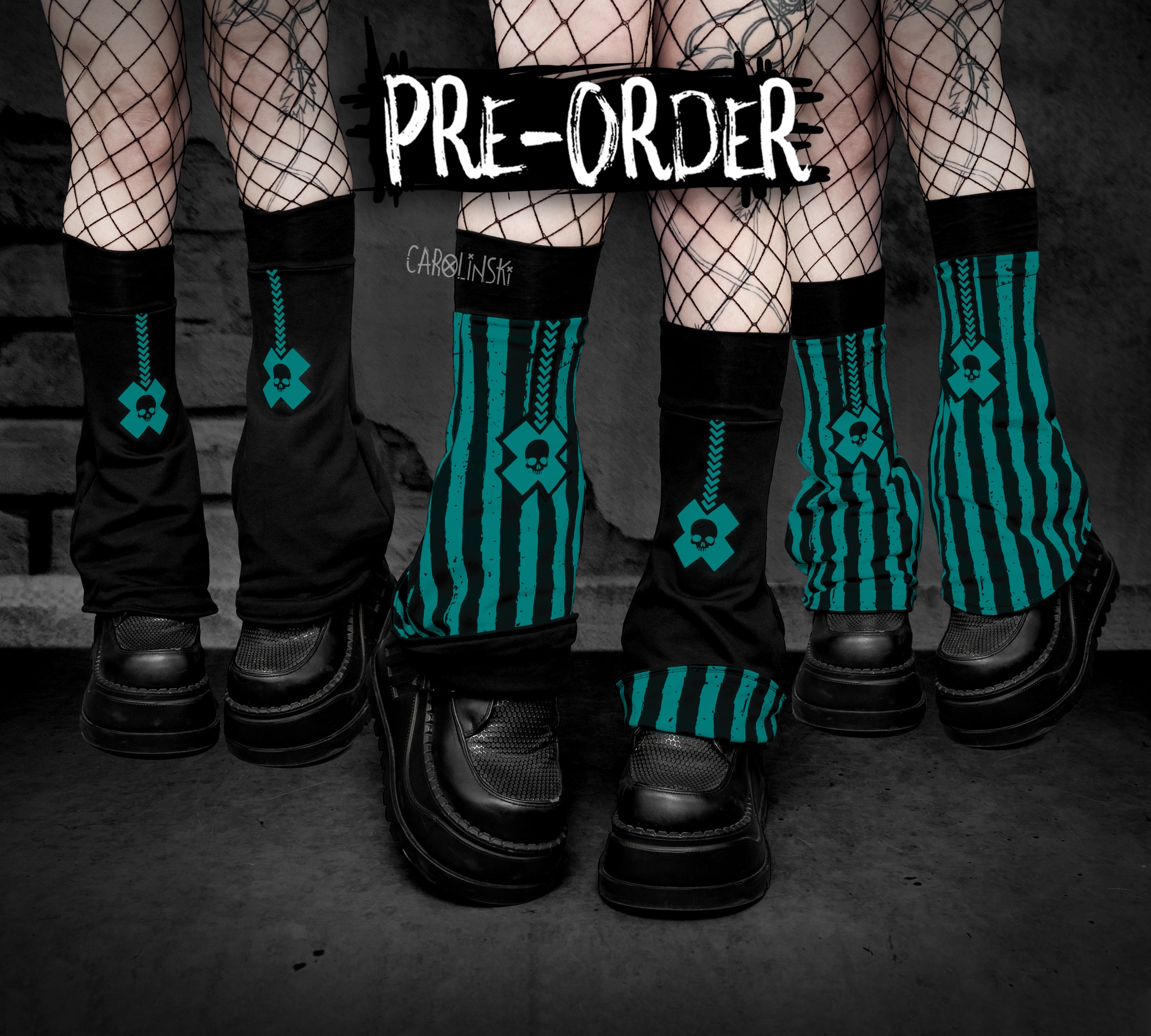 Flipping Legwarmers - Stripes