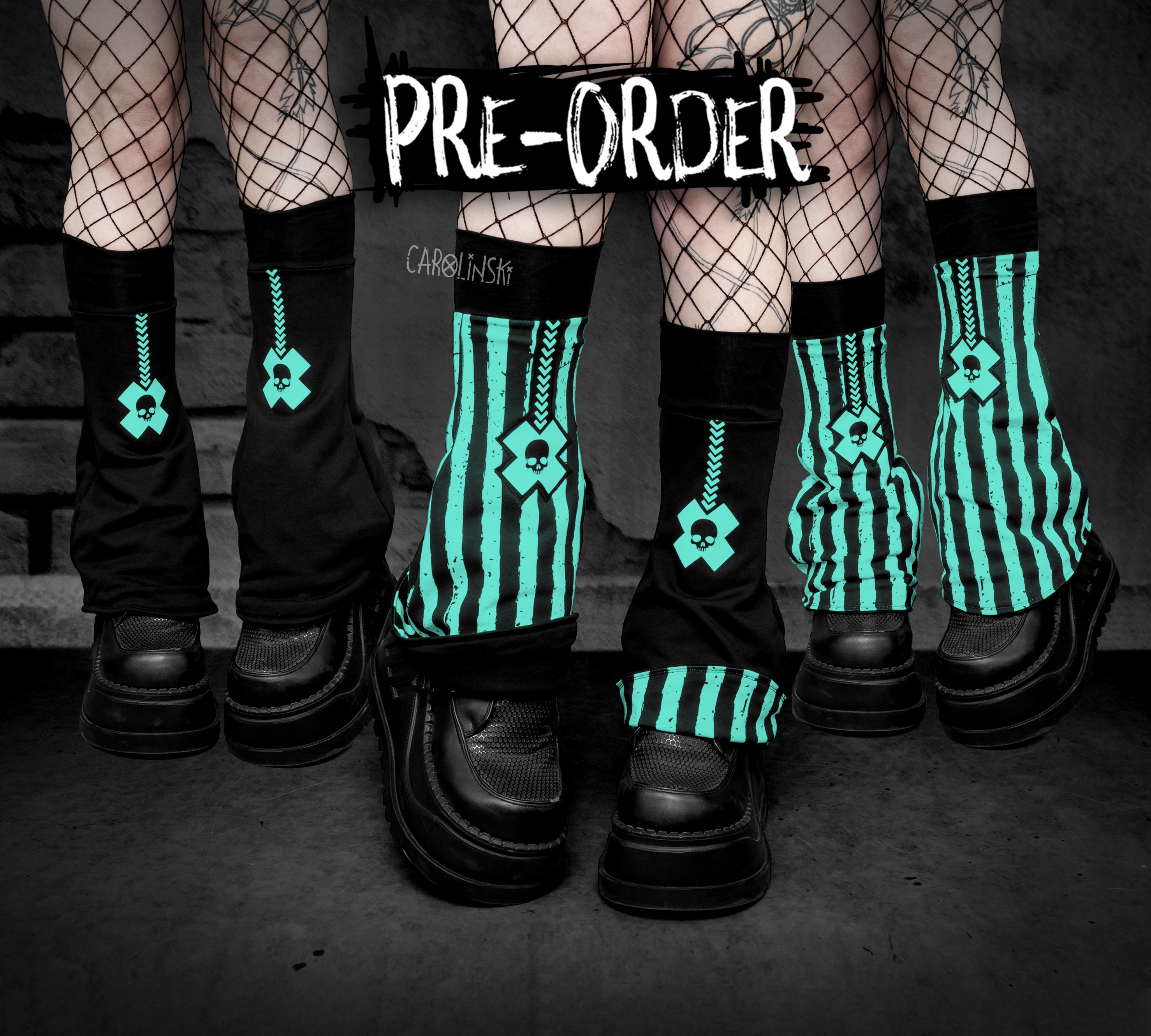 Flipping Legwarmers - Stripes
