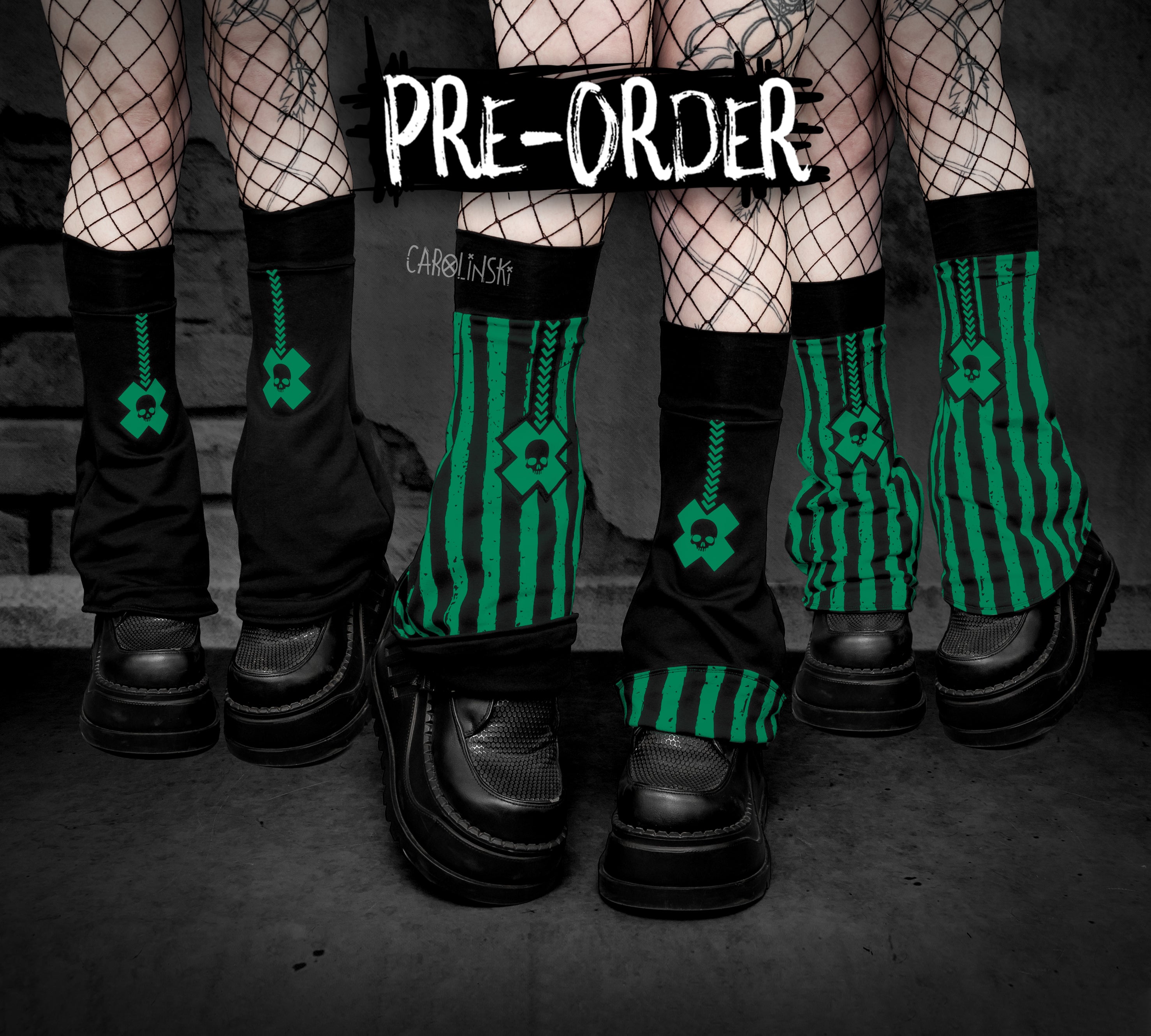 Flipping Legwarmers - Stripes