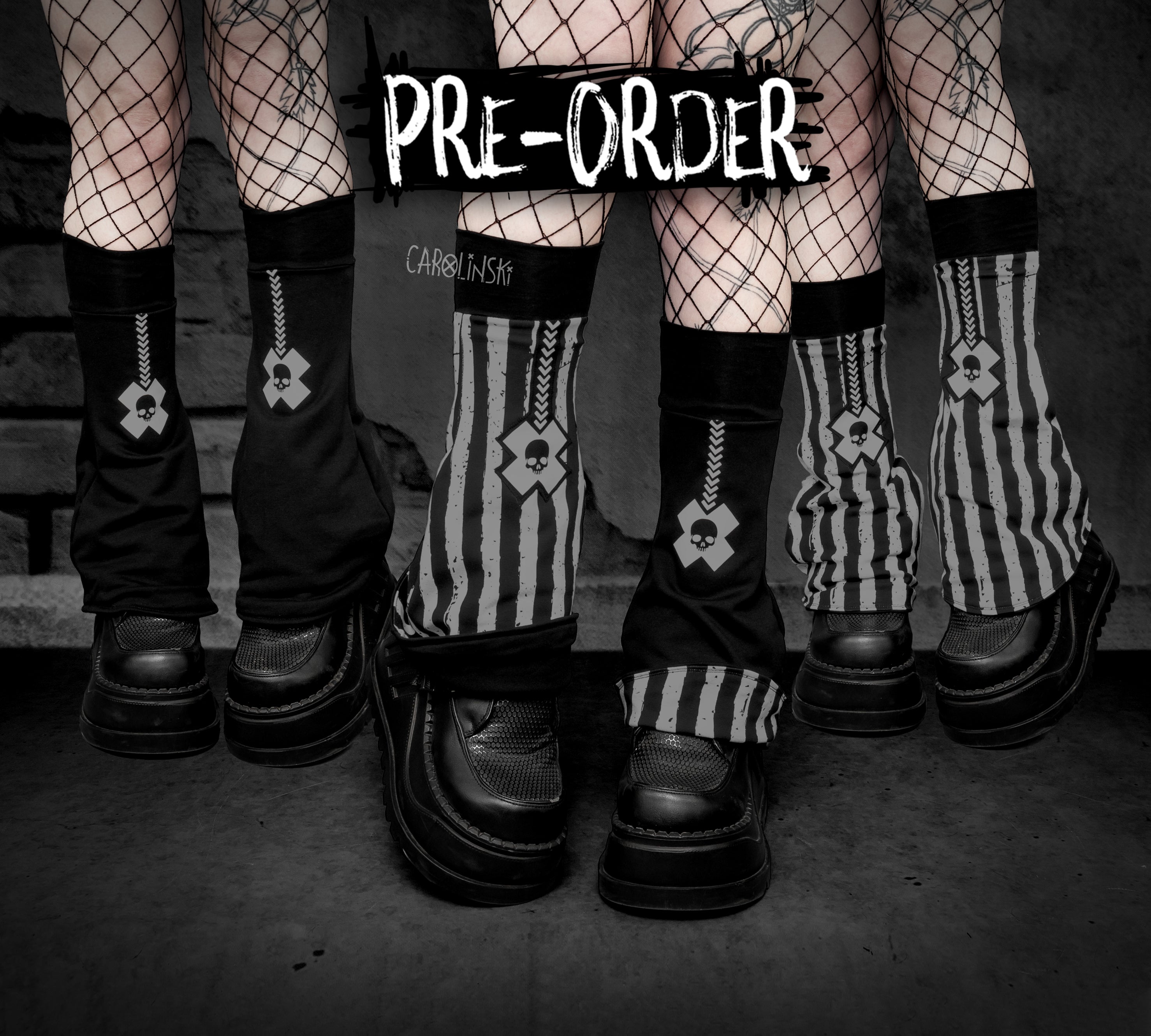 Flipping Legwarmers - Stripes