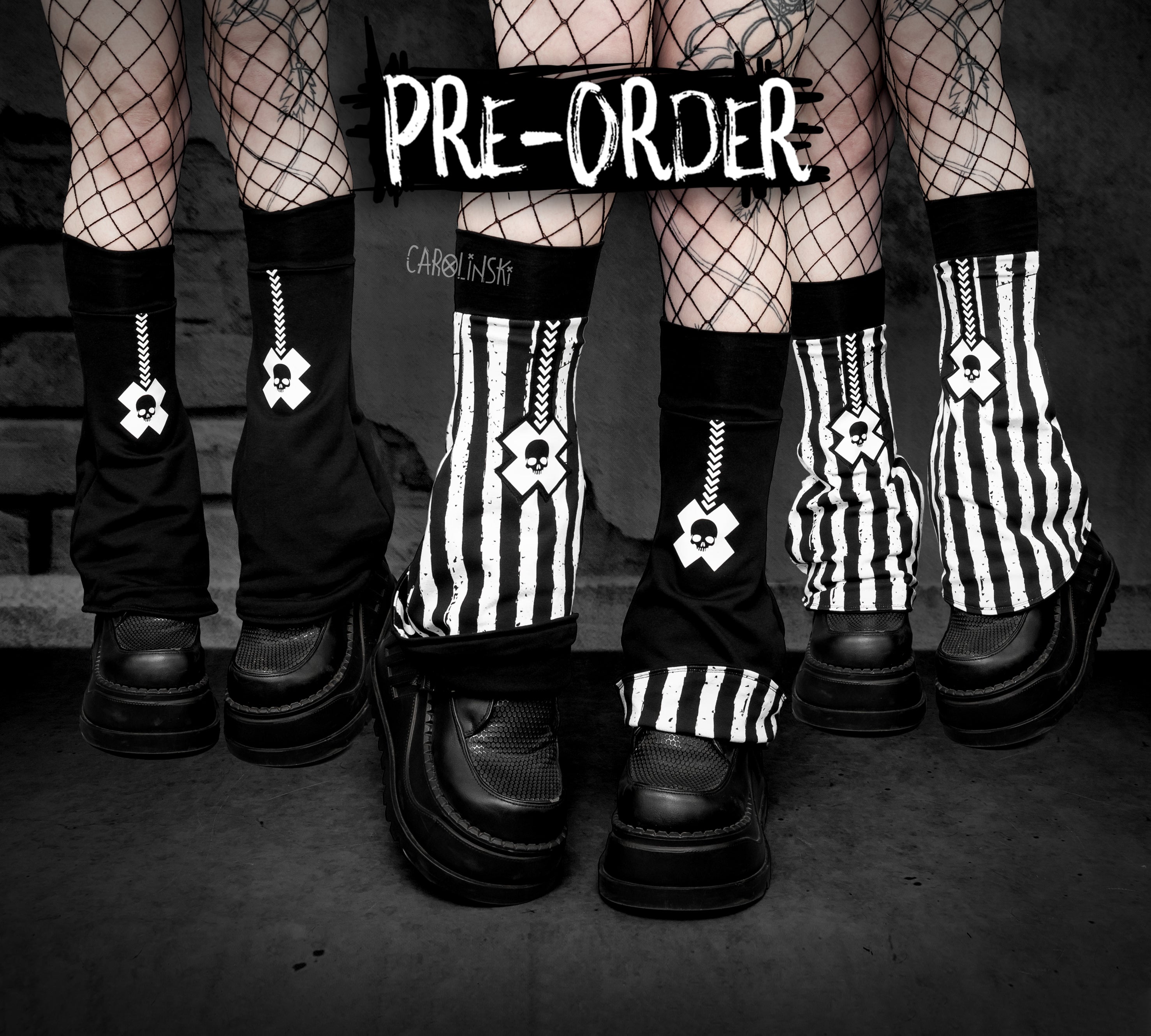 Flipping Legwarmers - Stripes