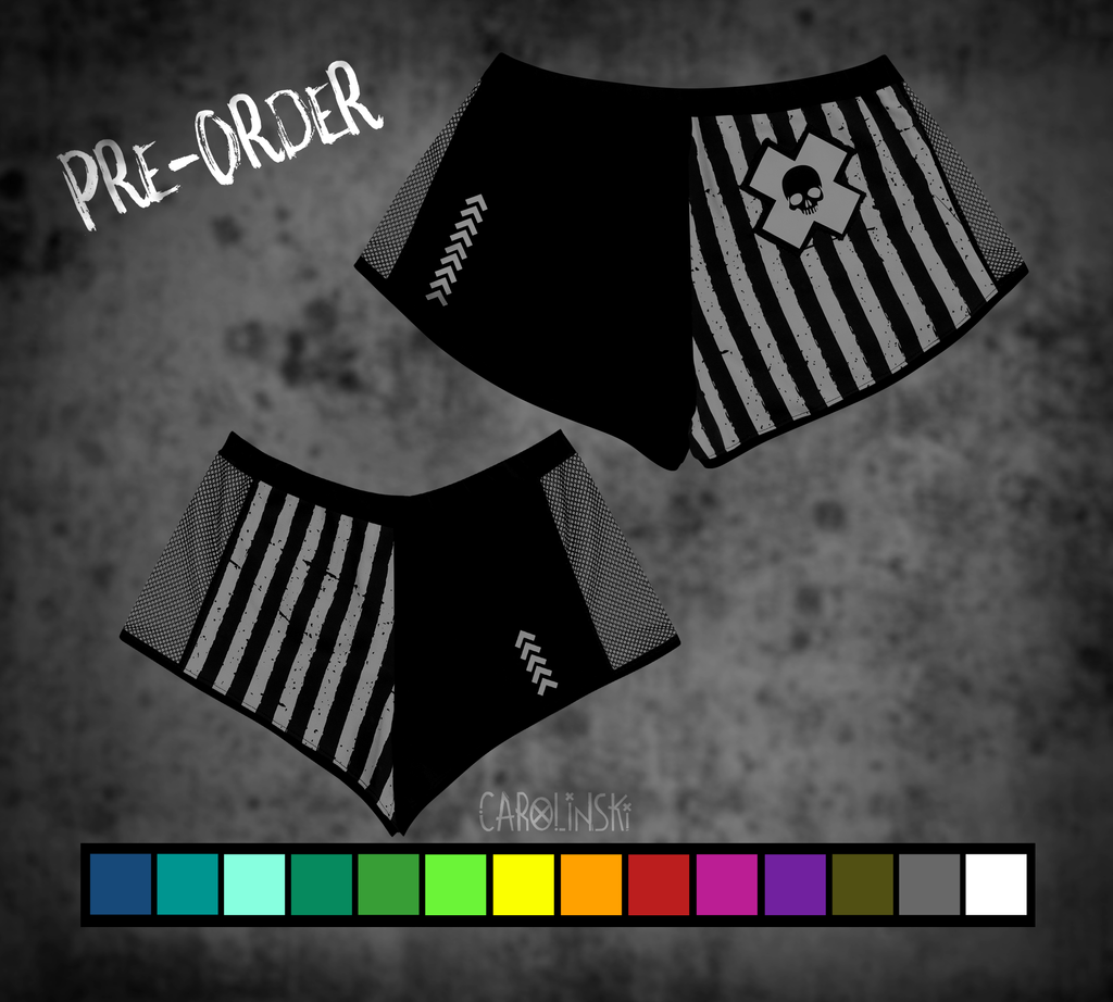 Split Shorts - Stripes