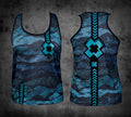 Mesh Tank - petrol Cross S-XL