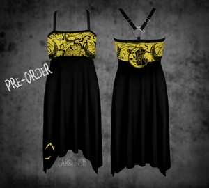 Open image in slideshow, Crossback Dress - Witchy
