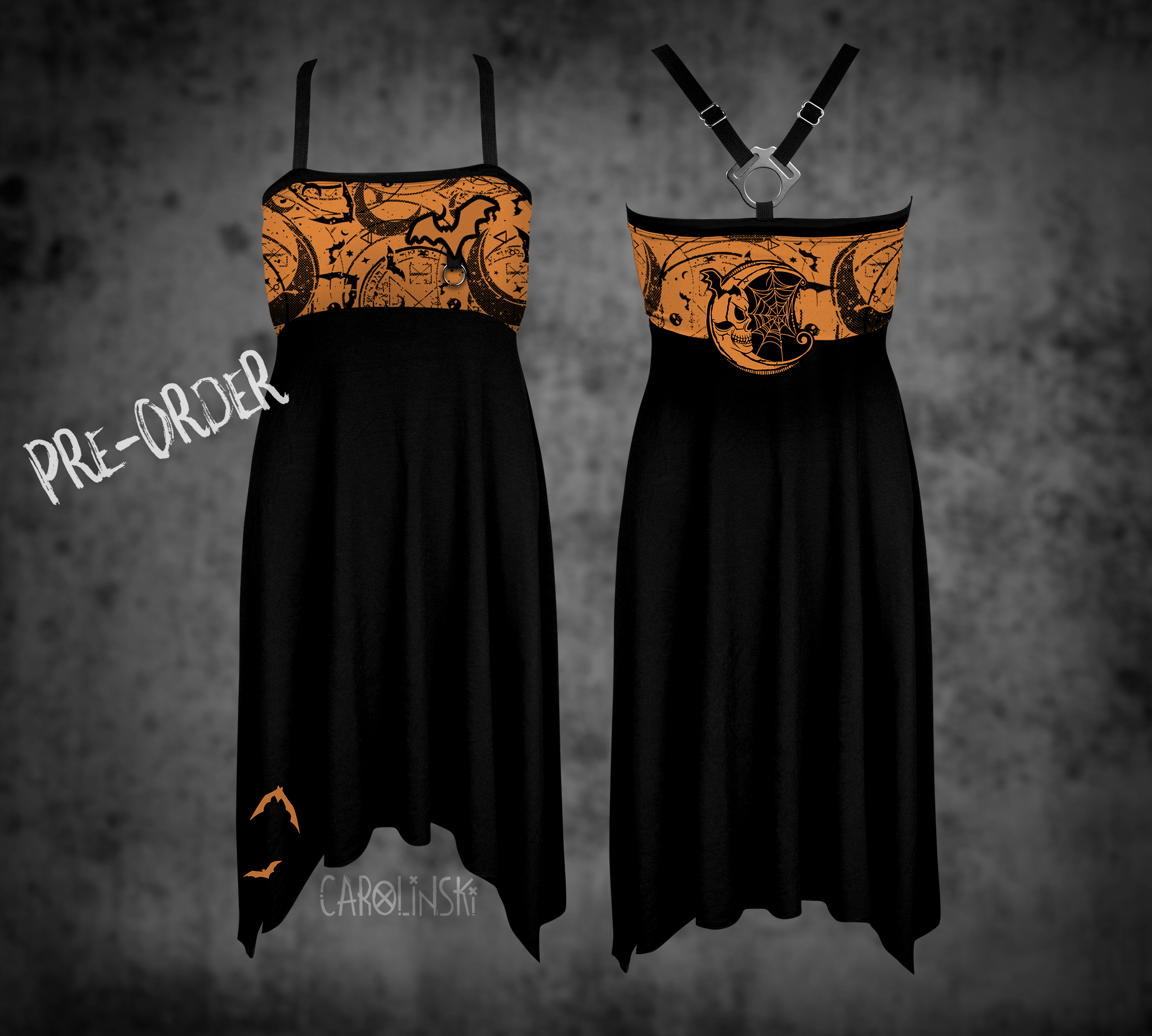 Crossback Dress - Witchy