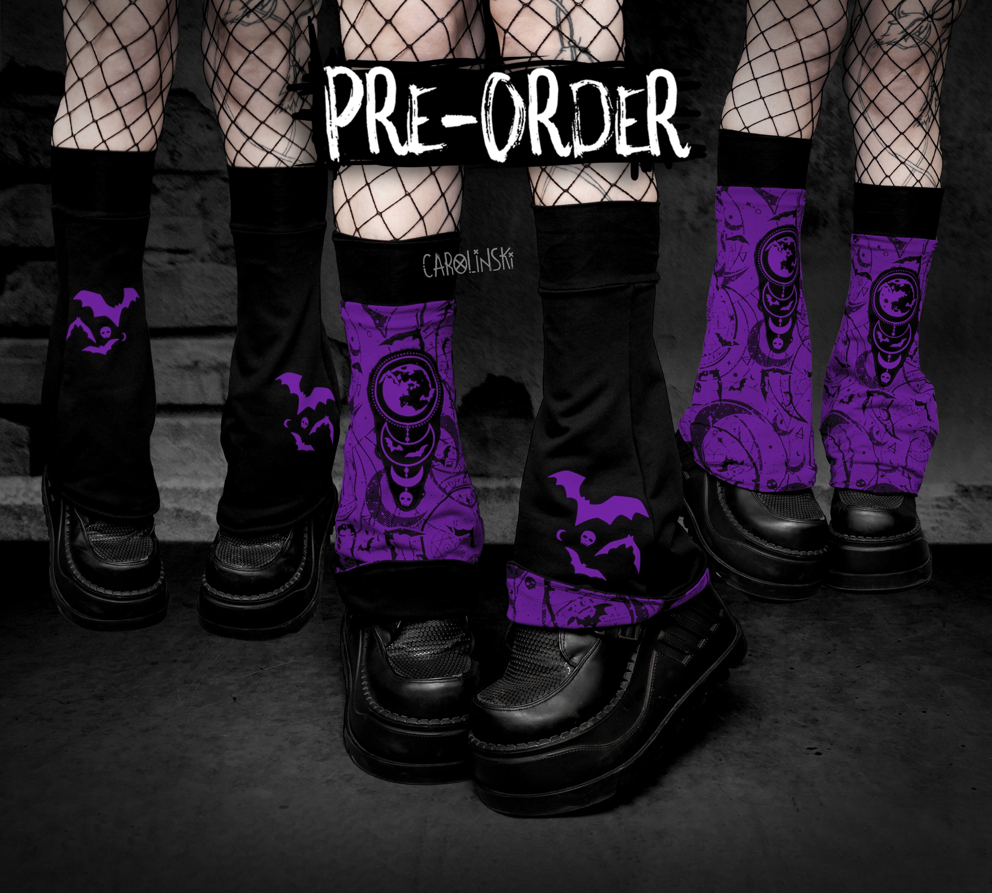 Flipping Legwarmers - Witchy