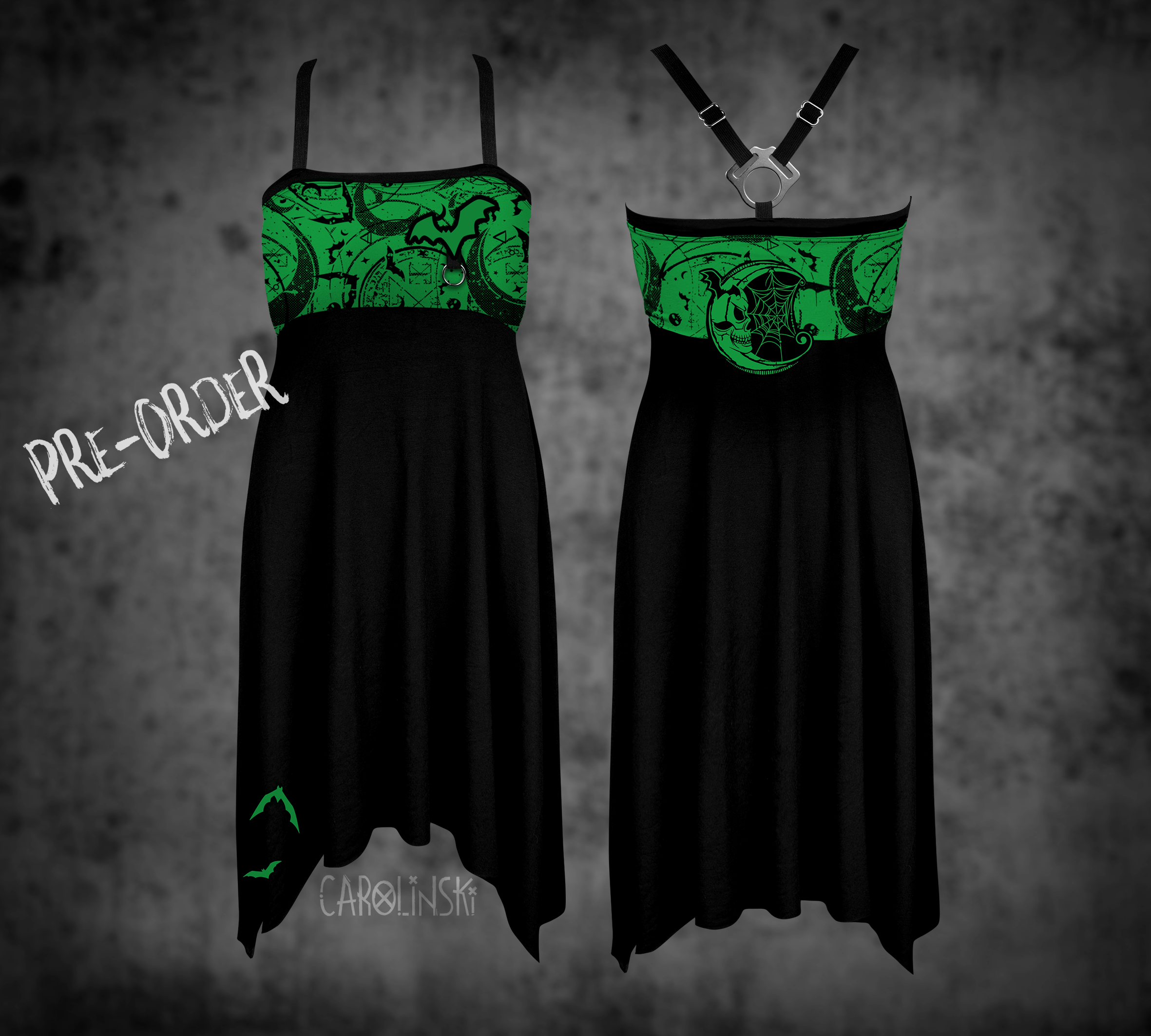 Crossback Dress - Witchy