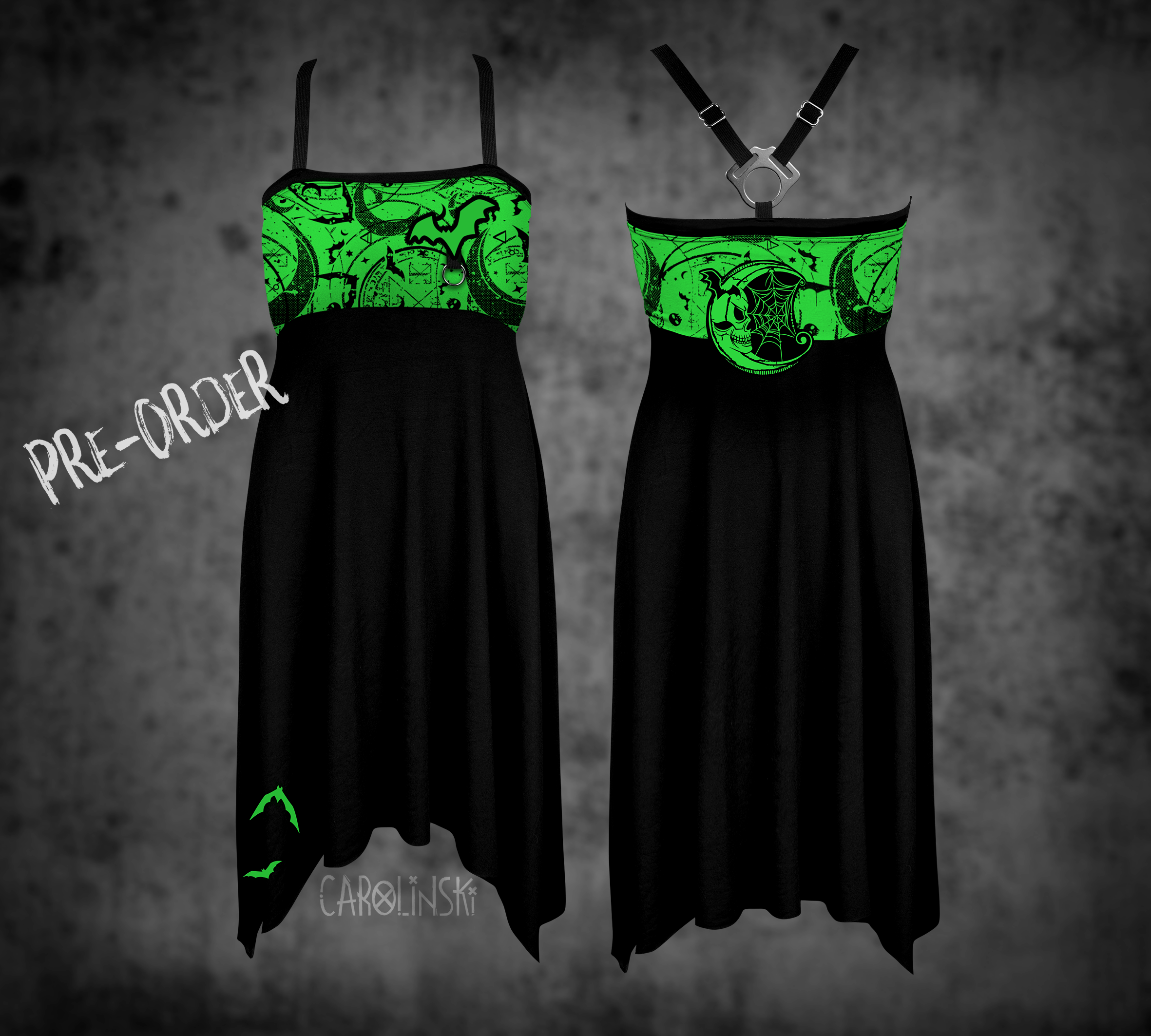 Crossback Dress - Witchy