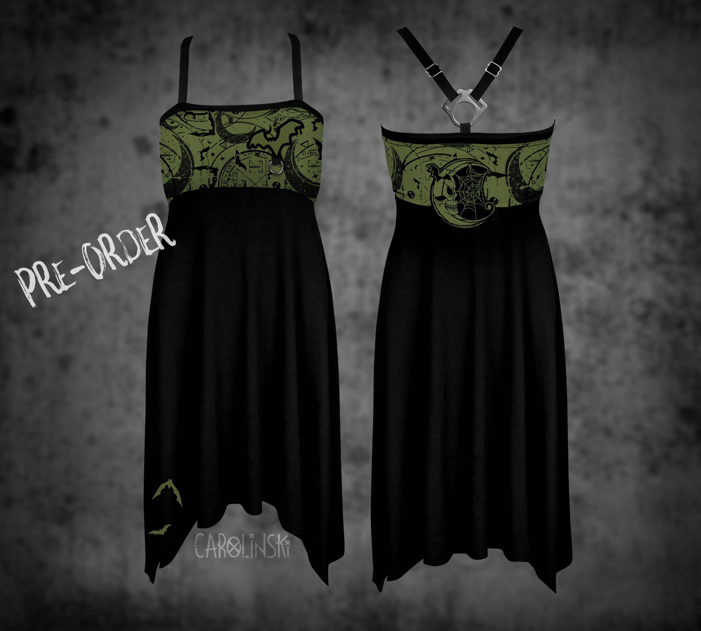 Crossback Dress - Witchy