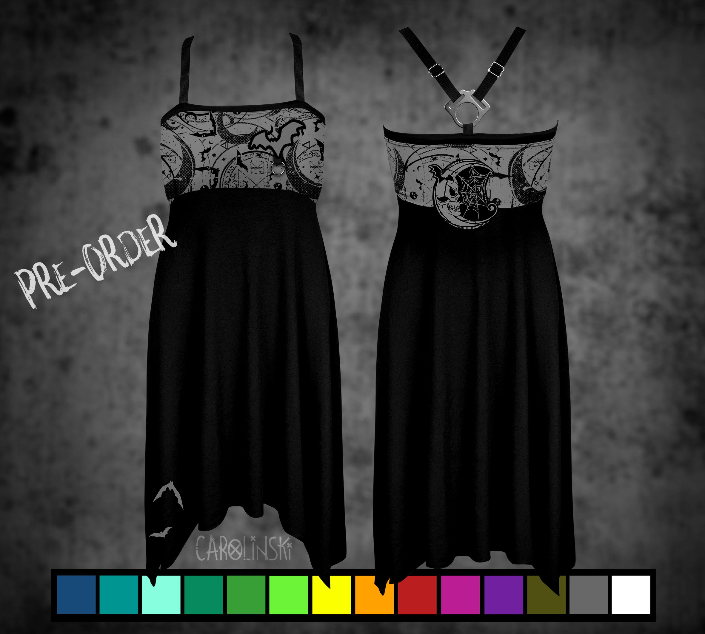 Crossback Dress - Witchy