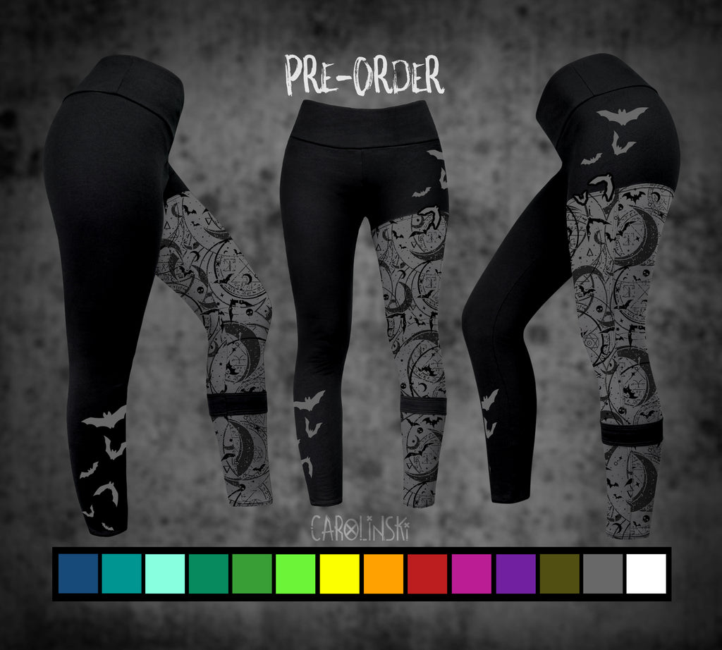 Split Leggings - Witchy