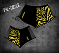Split Shorts - Zebra